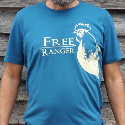 Deep Teal Free Ranger T-shirt.