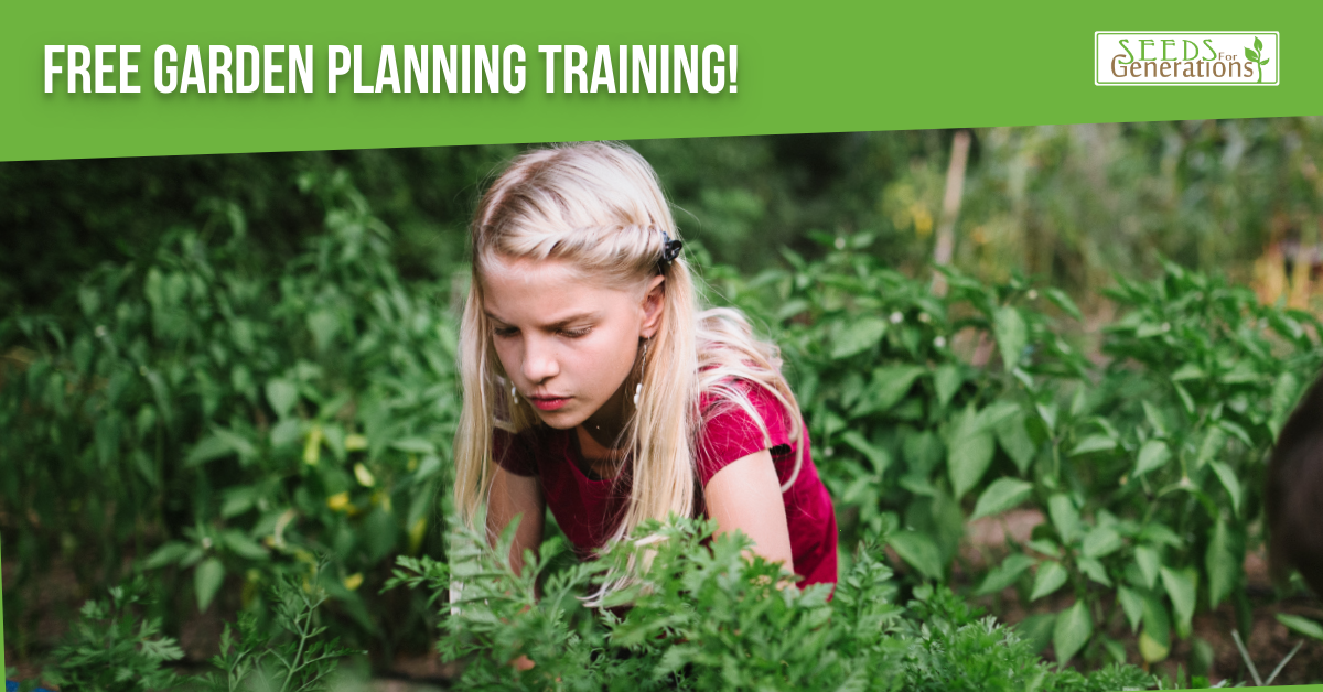Free Garden Planning Training