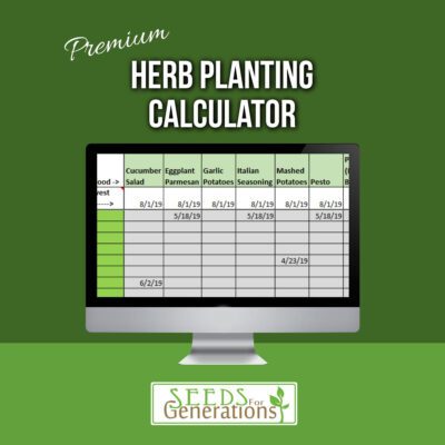 Premium Herb Planting Calculator - Seeds for Generations