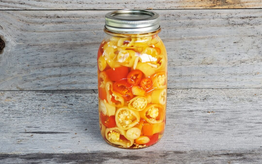 Hot Pickled Peppers Recipe
