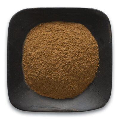 Korintje Cinnamon powder in a bowl.