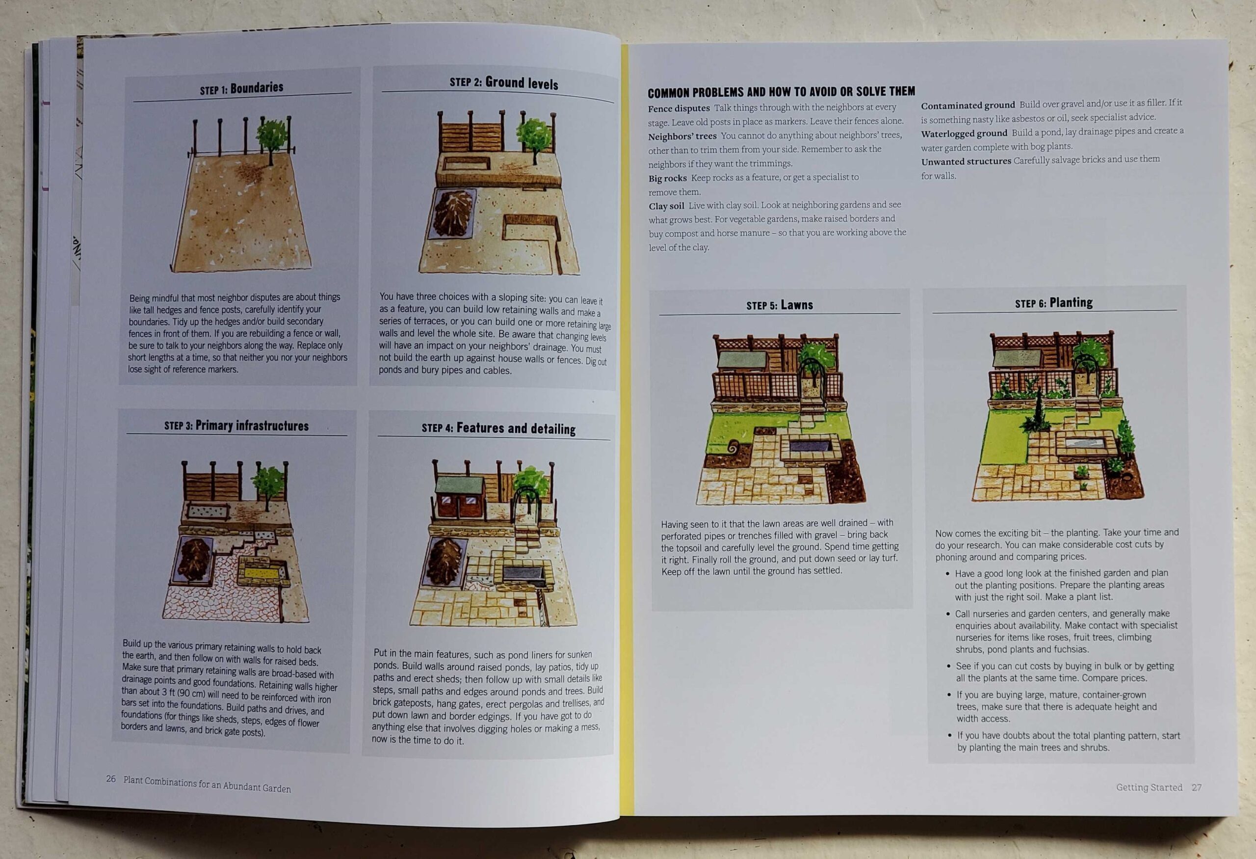 Plant Combinations for an Abundant Garden - Seeds for Generations Interior pages of Plant Combinations for an Abundant Garden book.