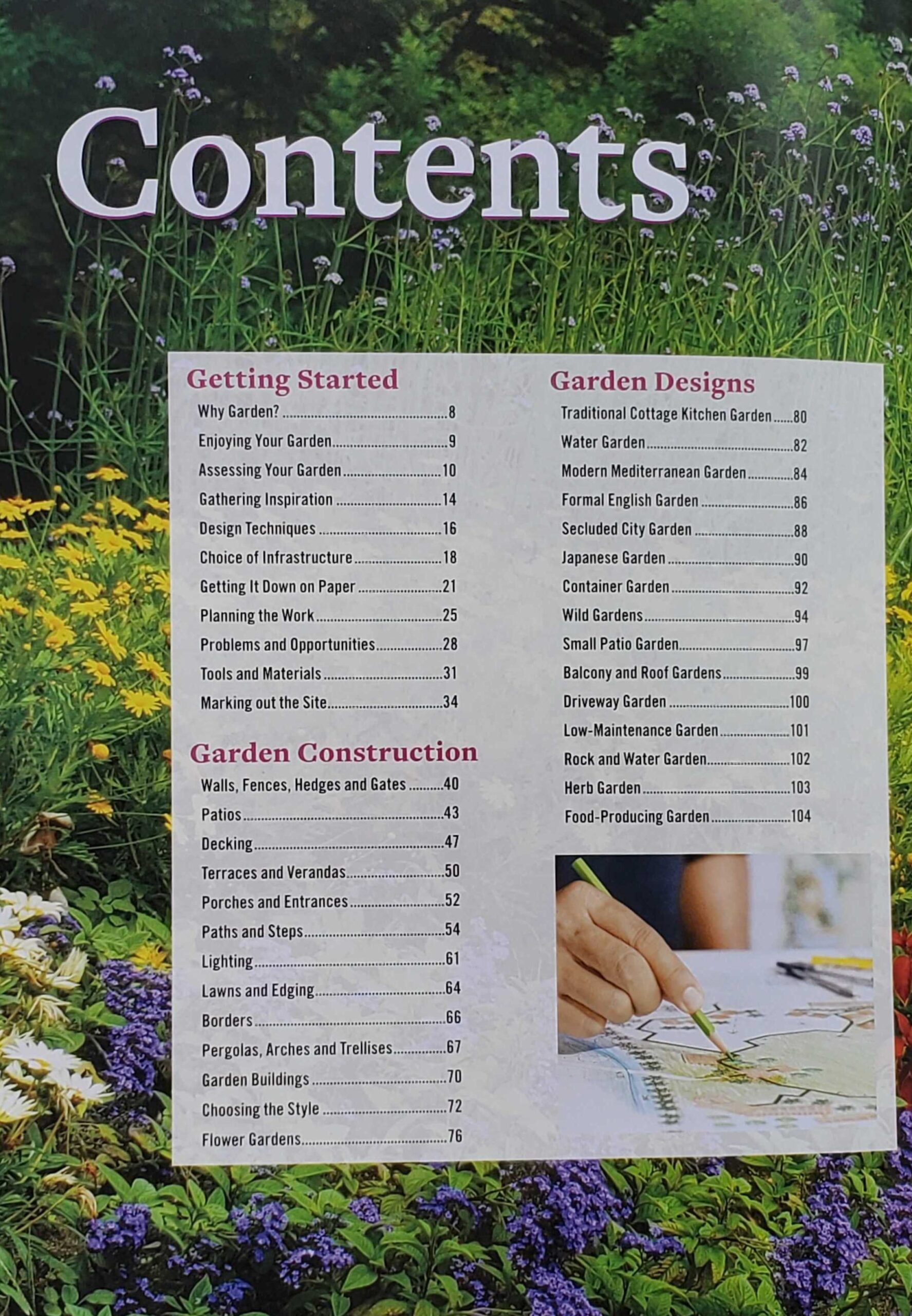 Plant Combinations for an Abundant Garden - Seeds for Generations Table of contents inside the Plant Combinations for Abundant Garden book.